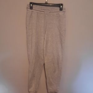 Gray sweatpants